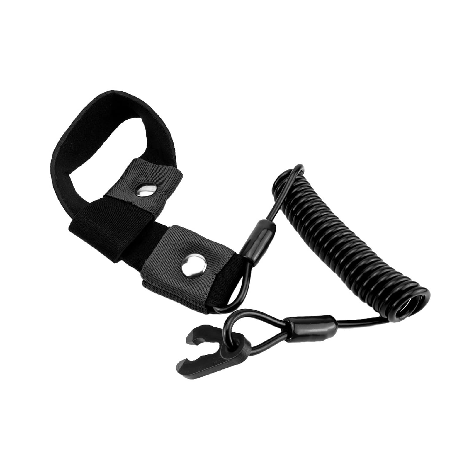 CHIZISX Wassersport Sicherheitszubehör Einziehbare Stoppschalte Key Seil Tether Lanyard Schnellfreisetz von CHIZISX