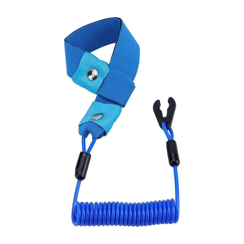 CHIZISX Wassersport Sicherheitszubehör Einziehbare Stoppschalte Key Seil Tether Lanyard Schnellfreisetz von CHIZISX