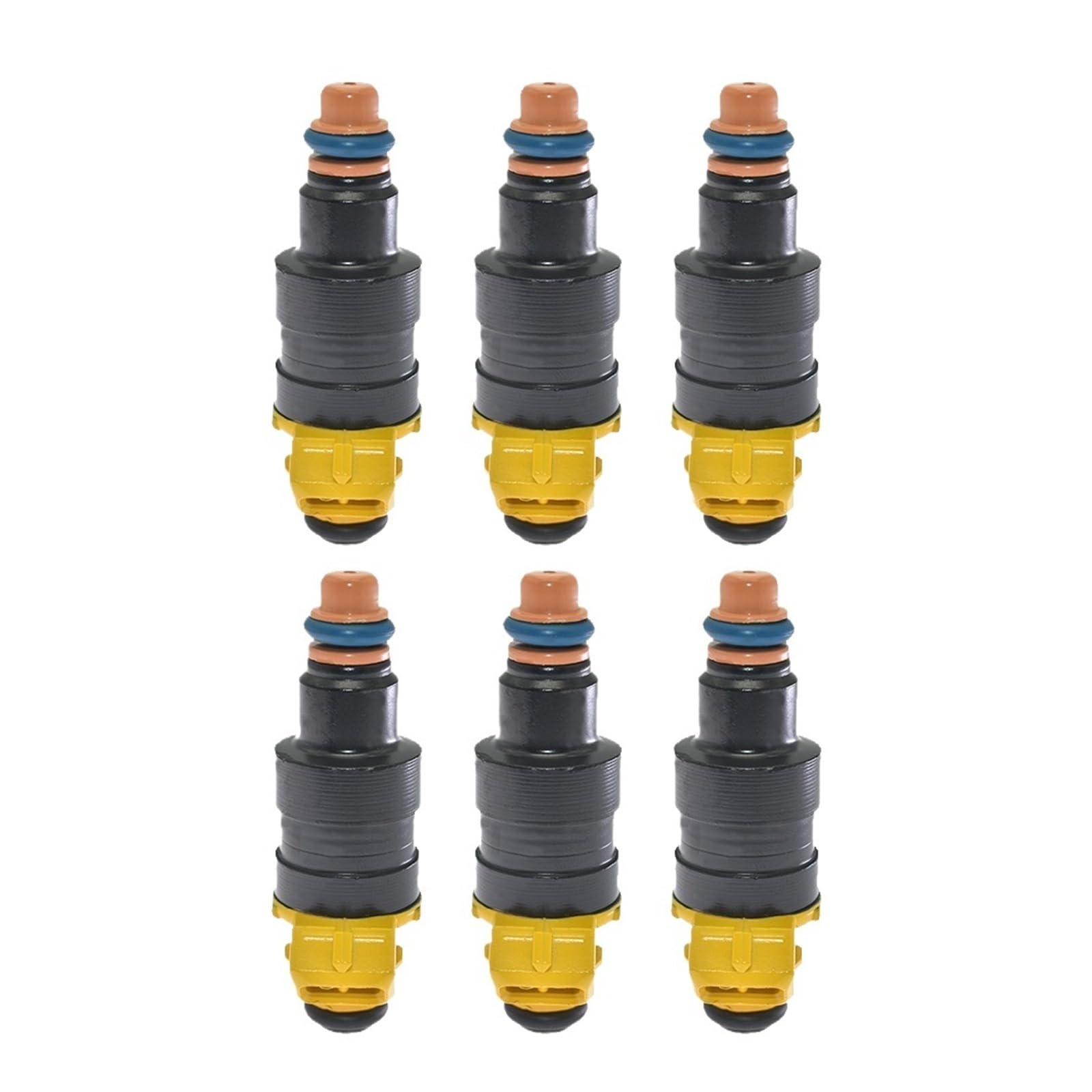 1/6PCS Kraftstoff Injektor 0280150203 1985-1986 635CSi 535is 735i 3,5 I6 Auto Zubehör(0280150203(6PCS)) von CHJNUUNL