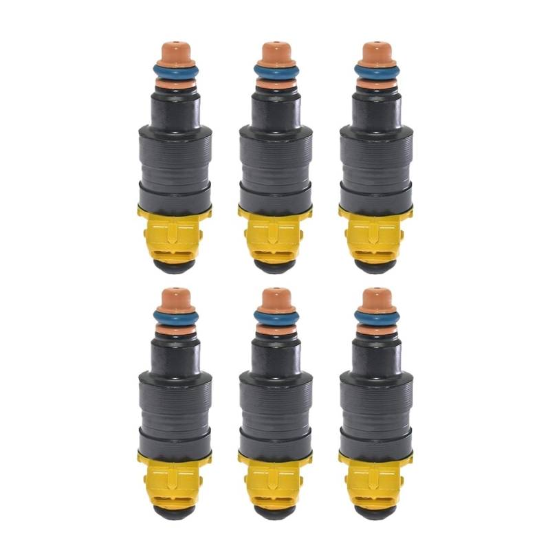 1/6PCS Kraftstoff Injektor 0280150203 1985-1986 635CSi 535is 735i 3,5 I6 Auto Zubehör(0280150203(6PCS)) von CHJNUUNL