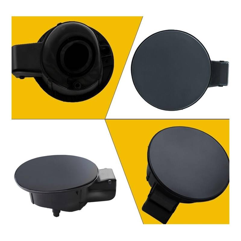 6R0809857 Kompatibel for Polo 2011–2019 Kraftstofftank-Türdeckelabdeckung Klappenkappe Schwarz Kraftstofftank-Türdeckelabdeckung 6R0809857 von CHJNUUNL