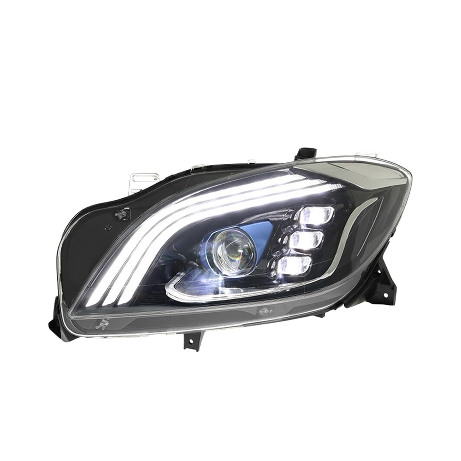 Auto-Kopflampe kompatibel for Benz W166 LED-Scheinwerfer 2012 2013 2014 2015 ML ML-Klasse DRL Frontleuchten Montage Autozubehör von CHJNUUNL