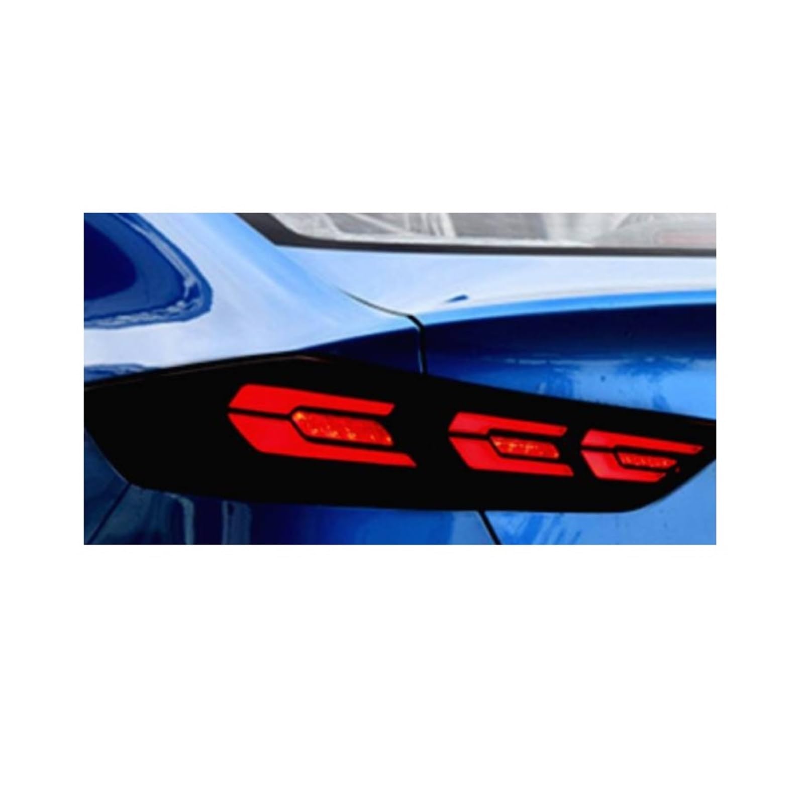 Auto-Styling, komplettes Rücklicht, kompatibel for Hyundai Elantra 2016–2019, Rücklichter, Rücklicht, DRL + Blinker + Bremse + Rückfahrlicht(Red) von CHJNUUNL