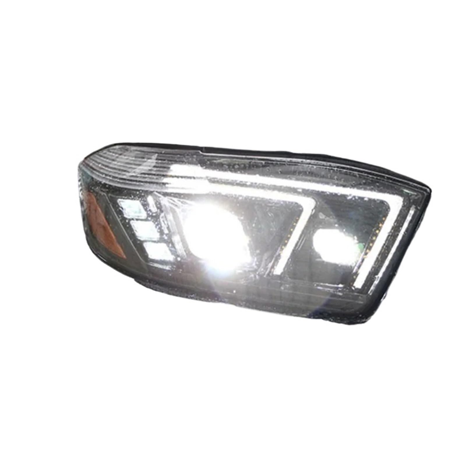 Auto-Styling Kompatibel for Toyota Highlander Scheinwerfer 2009-2011 Kluger Kopf Licht DRL Blinker Fernlicht Projektor Objektiv von CHJNUUNL