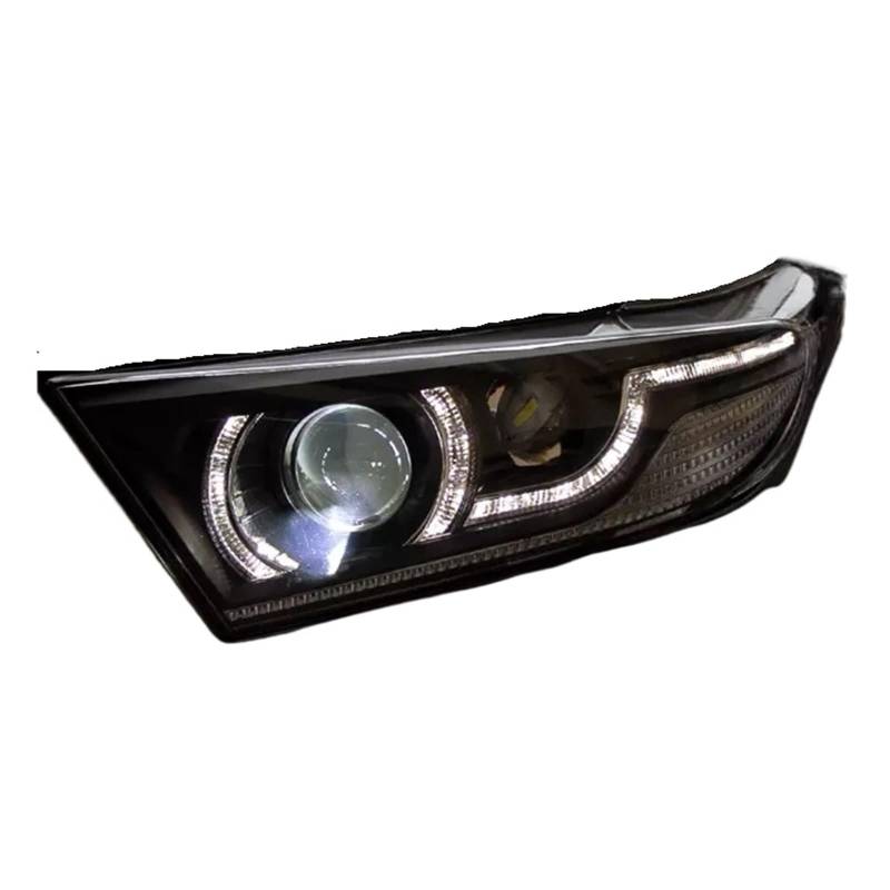 Auto-Styling Kompatibel for Toyota Highlander Scheinwerfer 2012-2014 Highlander Scheinwerfer DRL Blinker Fernlicht Projektorlinse von CHJNUUNL