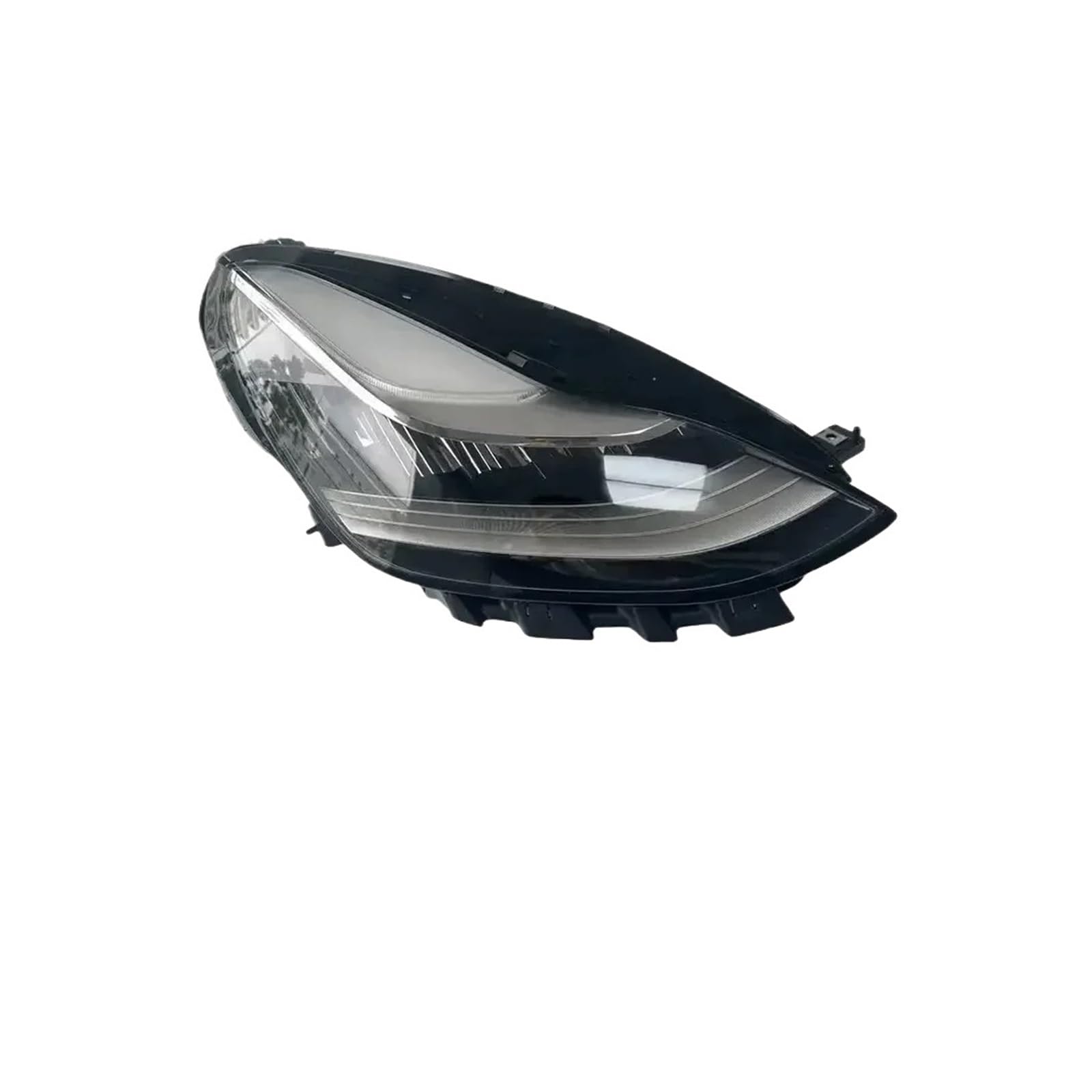 Autoscheinwerferbaugruppe, kompatibel for Tesla Model 3 2017–2022, 2018, 2019, 2020, 2021, Nebelscheinwerfer, Eck-Halogen-Seitenleuchte, LED-Zubehör(2013-2016,Left light) von CHJNUUNL