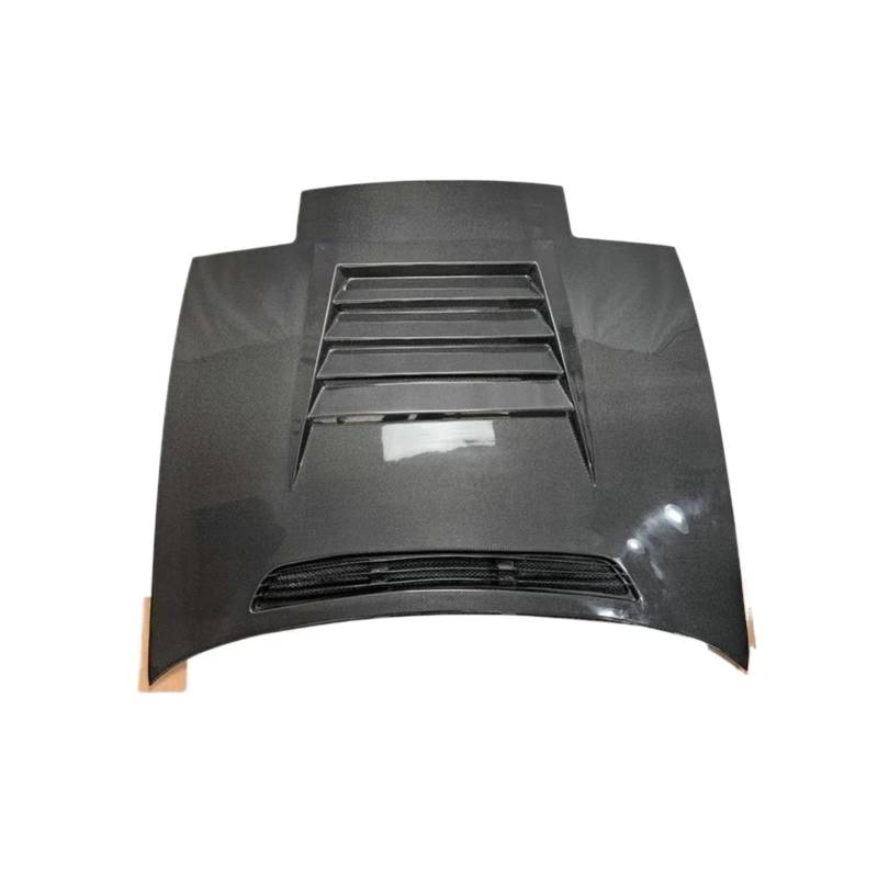 Autozubehör Kompatibel for Nissan 180SX S13 Dmax Style Carbonfaser-Haube, glänzende Motorhaubenabdeckung, DM-Tuning, belüftetes Body Kit, Verkleidungsteil von CHJNUUNL