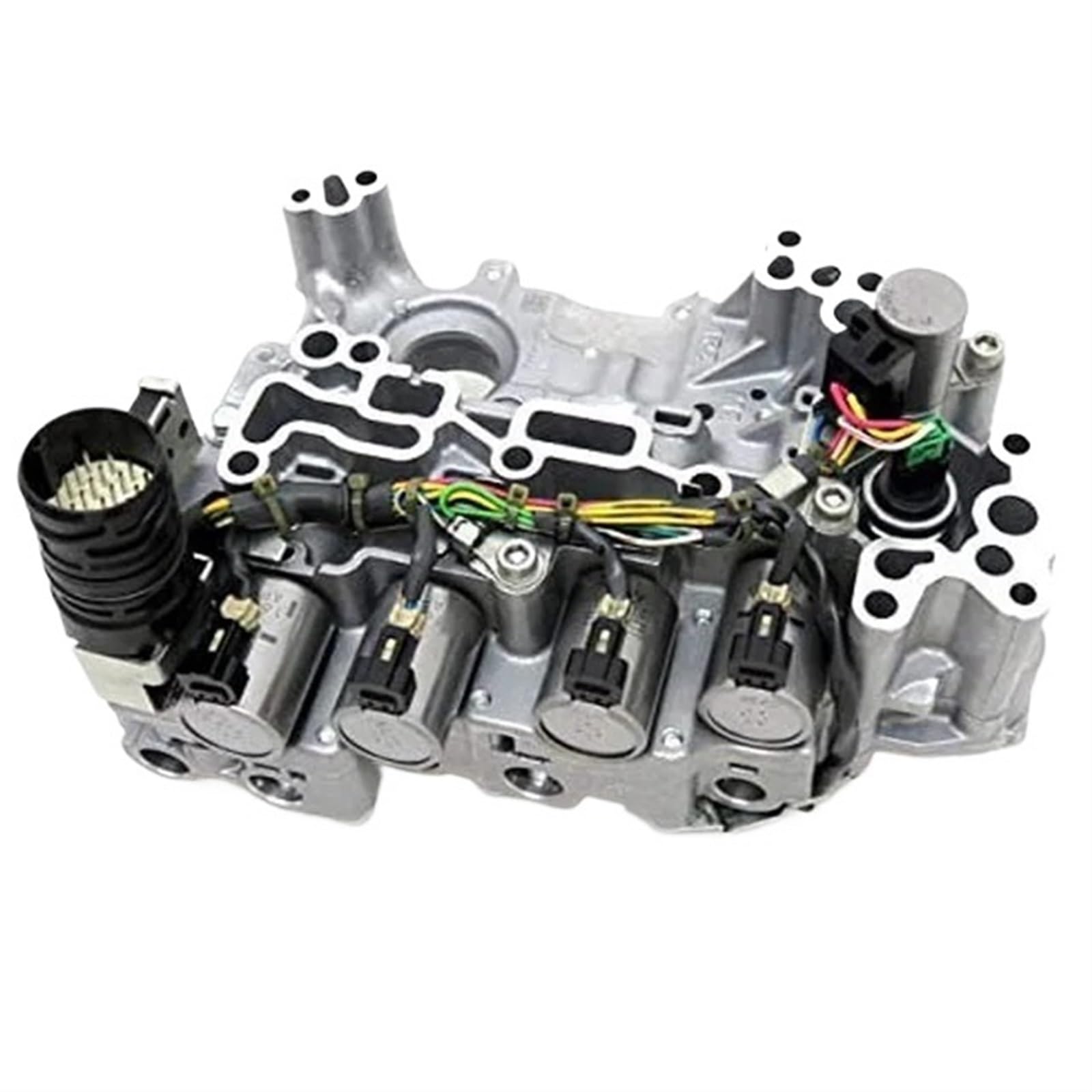 JF015E RE0F11A CVT-Getriebeventilkörper mit Magnetspulen, kompatibel mit Nissan Sentra Note Versa Altima Bluebira Elgrand Suzuki von CHJNUUNL