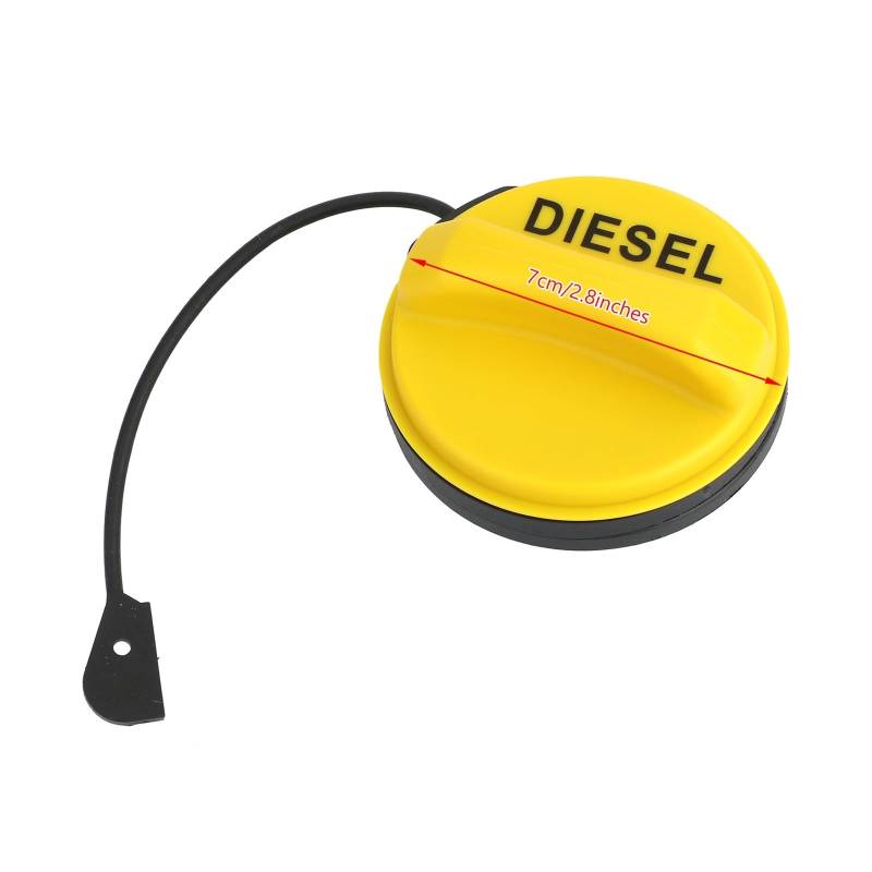 Tankdeckel kompatibel for Land Rover Discovery 3 LR3/4 LR4/5 LR053666 Auto-Außenzubehörteile von CHJNUUNL