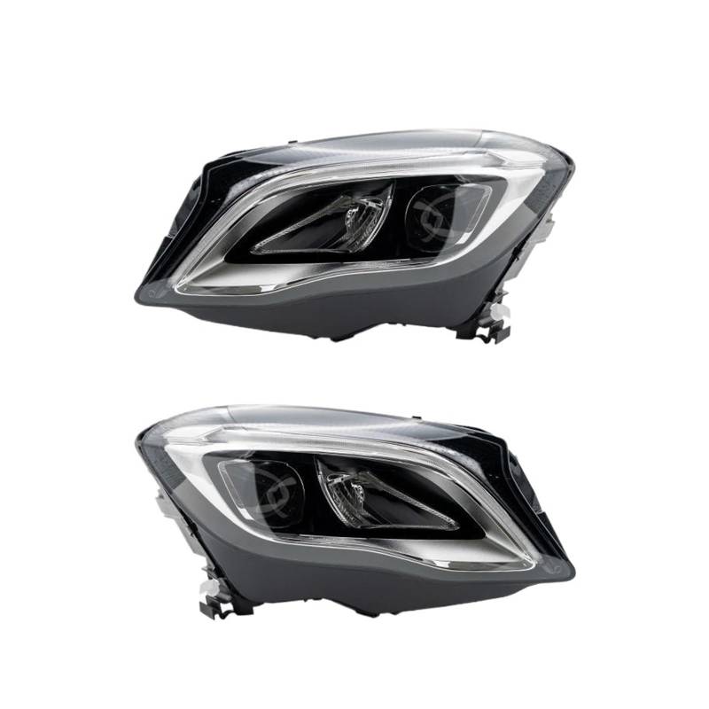 Upgrade Facelift Teile Scheinwerfer Modifizierte Auto-Frontlampe Kompatibel for Mercedes-Benz GLA X156 2017-2019 Autozubehör(1 Pair) von CHJNUUNL