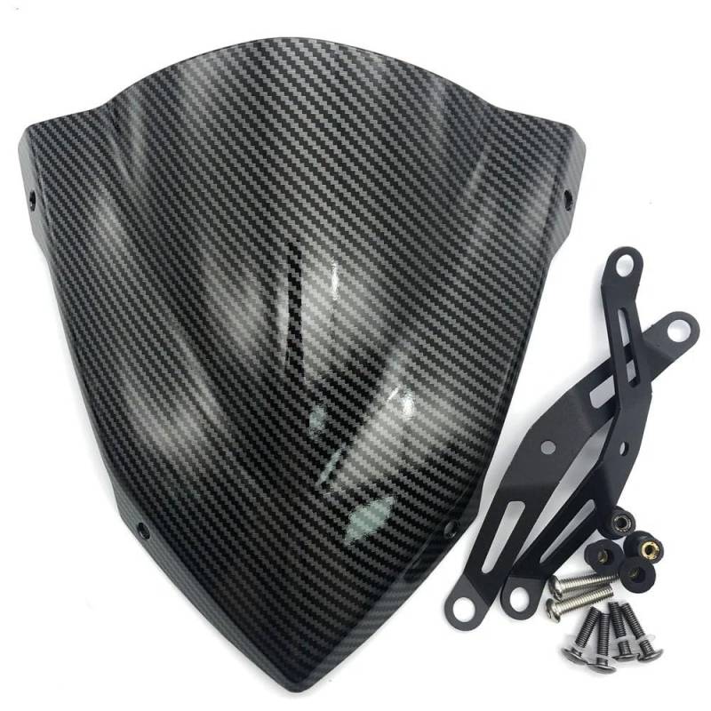 Motorrad-Windschutzscheibe Motorrad Sports Touring Frontscheibe Windschutzscheibe Deflektor Für Y&AMAH&A MT25 MT03 2020-2024 MT-25 MT-03 2023 2022(15) von CHLKEAMEE