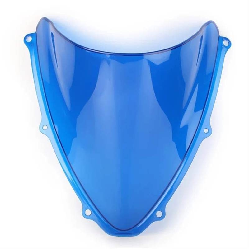 Motorrad-Windschutzscheibe Motorrad-Windschutzscheibe Für S&uzuk&i GSXR600 GSXR750 K6 K7 2006 2007 Deflector Shield Screen(Blue-2) von CHLKEAMEE