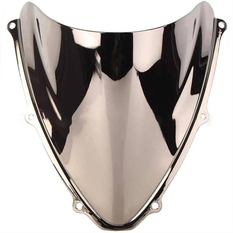 Motorrad-Windschutzscheibe Motorrad-Windschutzscheibe Für S&uzuk&i GSXR600 GSXR750 K6 K7 2006 2007 Deflector Shield Screen(Silver-1) von CHLKEAMEE