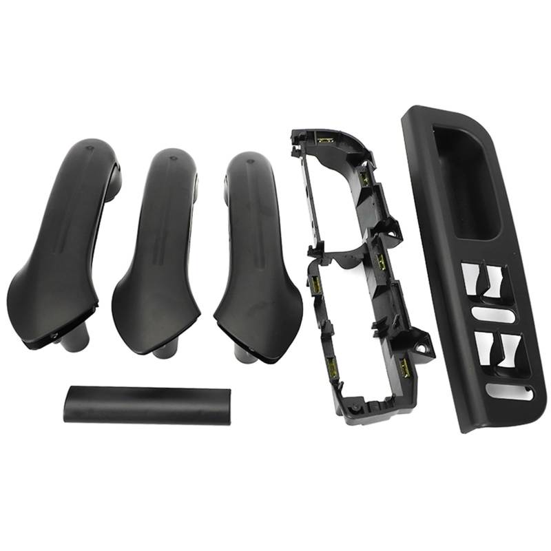 CHQAMRCTY Auto Tür Pull Haltegriff Kit Schwarz Farbe for Bora for Golf 4 MK4 Vorne Hinten Links Rechts for Jetta 1999-2004 Auto Interio (A Set) von CHQAMRCTY