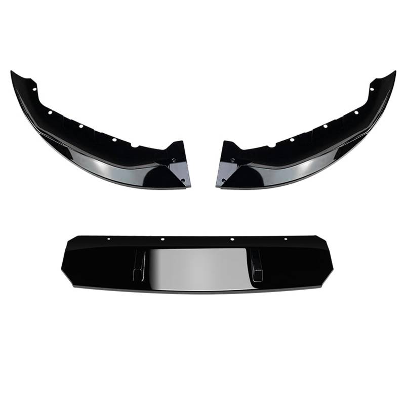 CHQAMRCTY for BMW 5 Series G30 for M Sport LCI 540i 525i 530i 2021-2023 Auto Vorderen Stoßfänger Lip Body kit Spoiler Splitter Stoßstange Canard Lip von CHQAMRCTY