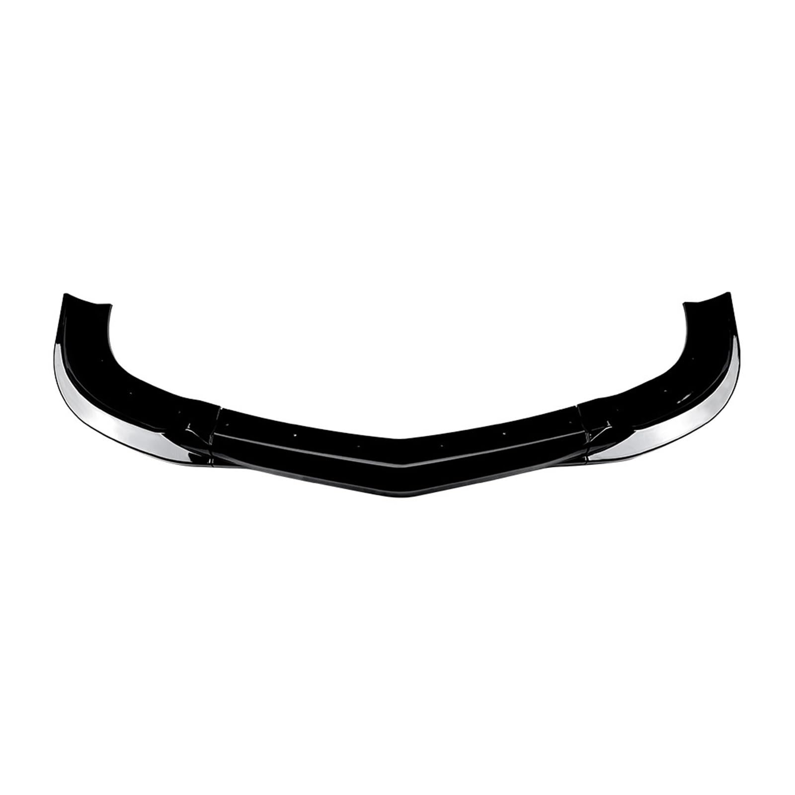 CHQAMRCTY for Mercedes for Benz for C-Klasse C63 for AMG W204 Pre 2007-2010 Frontschürze Vorne Schaufel Lip Spoiler Außen Modifikation (Glossy Black) von CHQAMRCTY