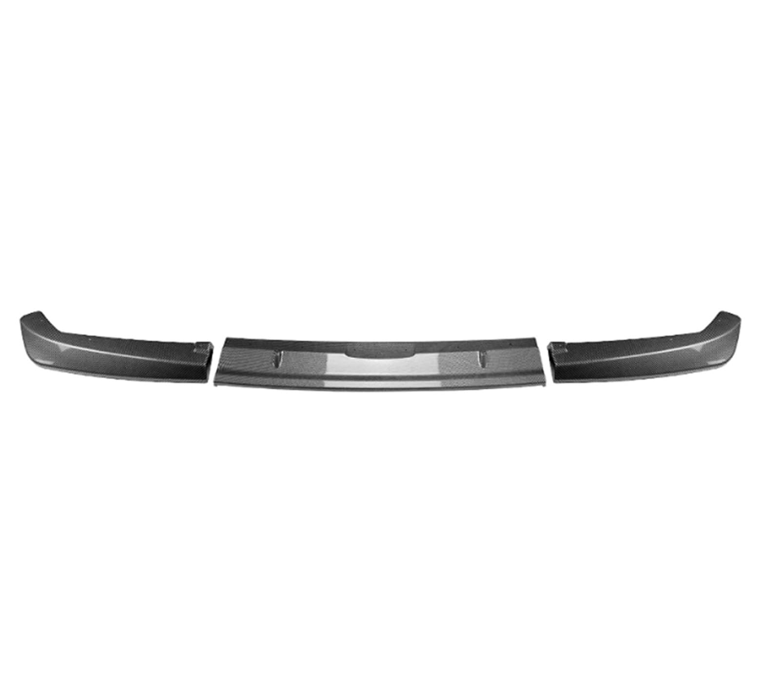 CHQAMRCTY for Subaru for WRX for STI VB 2022 + Hinten Ecke Lip Spoiler Separator Nachrüstung Schutz Körper Kit (Carbon Black) von CHQAMRCTY