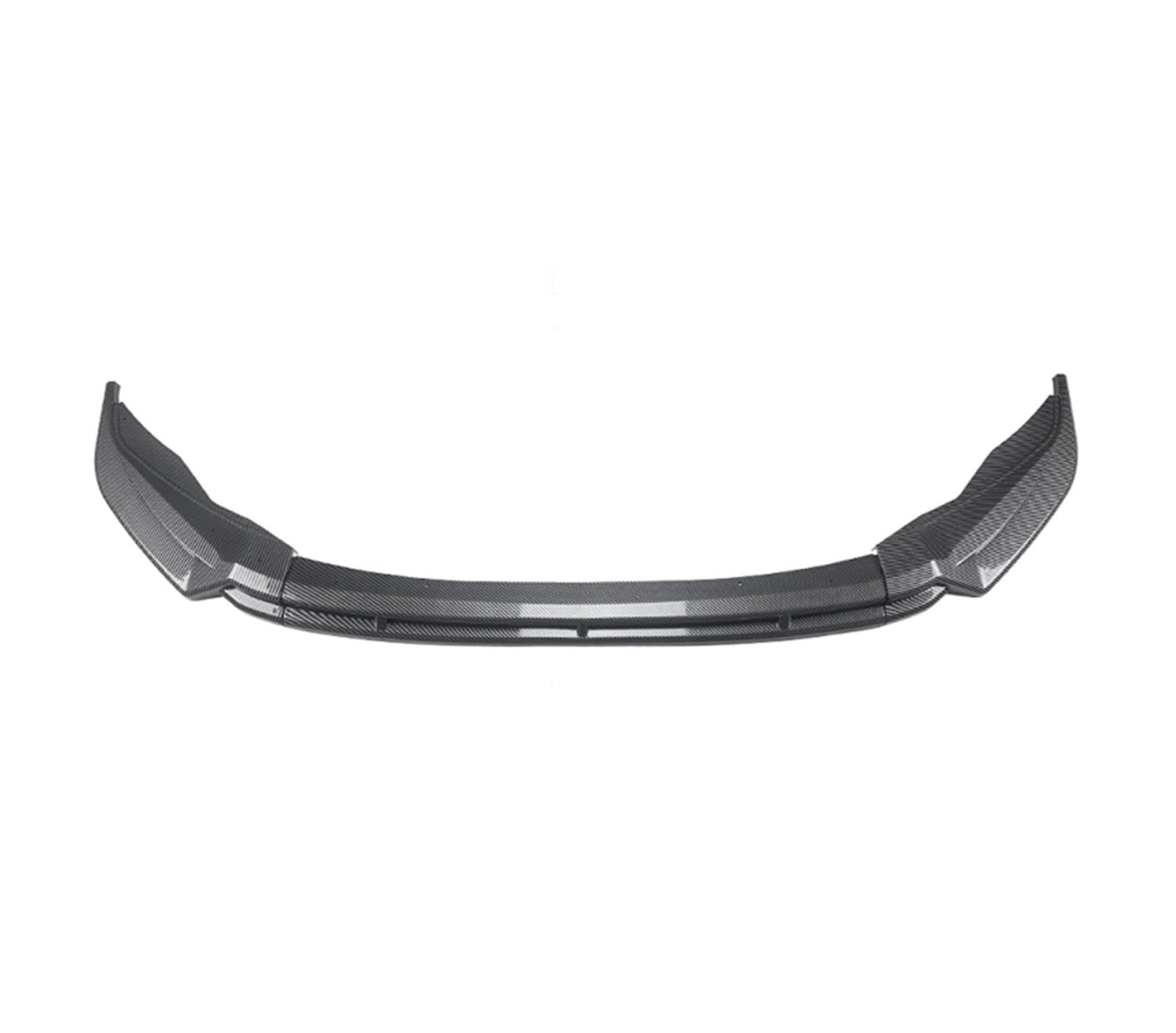 CHQAMRCTY for Volkswagen for Tiguan MK2 for Rleitung 2017-2020 Pre Front Lip Spoiler Frontschürze Schaufel Modifikation Außen Auto körper Kit (Carbon Black) von CHQAMRCTY