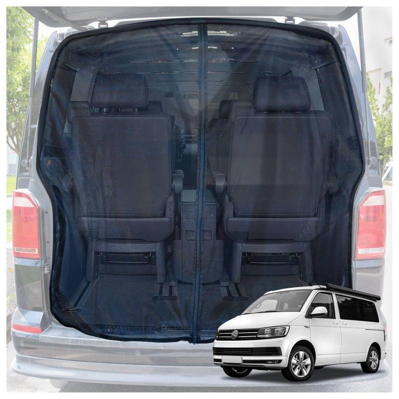 CHROMEMASTER | Magnetisches Fliegengitter für Camper, Campervan, Wohnmobil | Kompatibel mit VW California T6 2015-2019 | Moskitonetz, Schutzgitter Gegen Insekten, Ungeziefer, Mücken und Spinnen von CHROMEMASTER