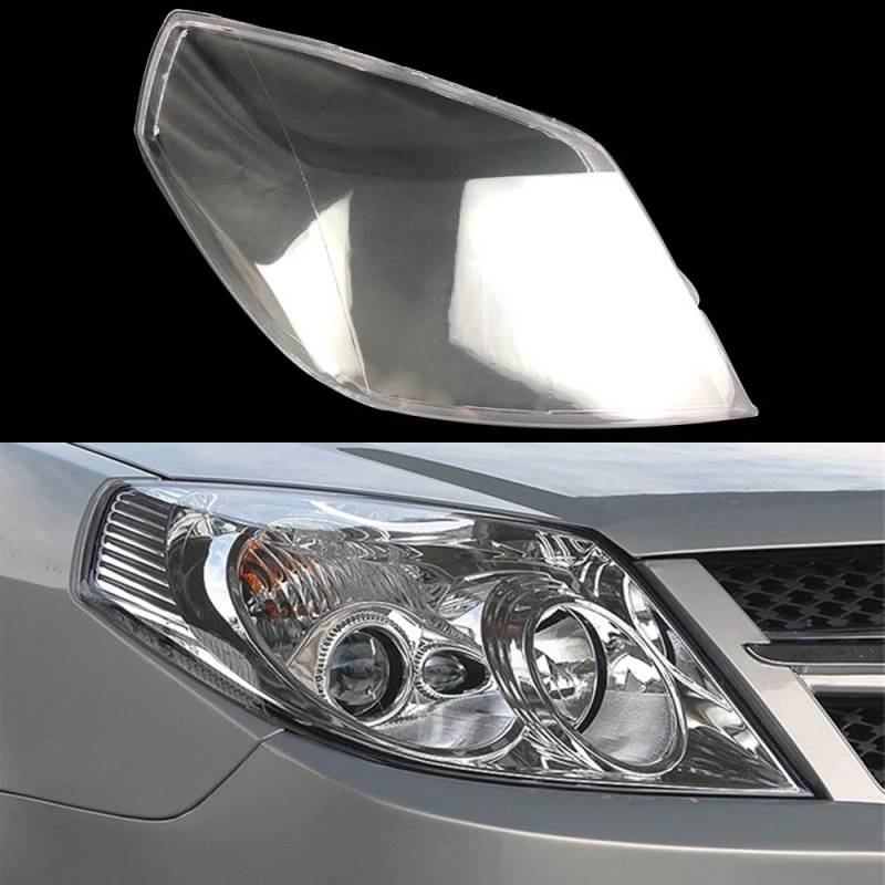 CHROX Für Geely Jingang 2006 2007 2008, vorderer Autoscheinwerfer, klare Linsenabdeckung, Schattenschale, transparentes Lichtgehäuse, Lampe Auto klare Linsen hülle Abdeckung von CHROX