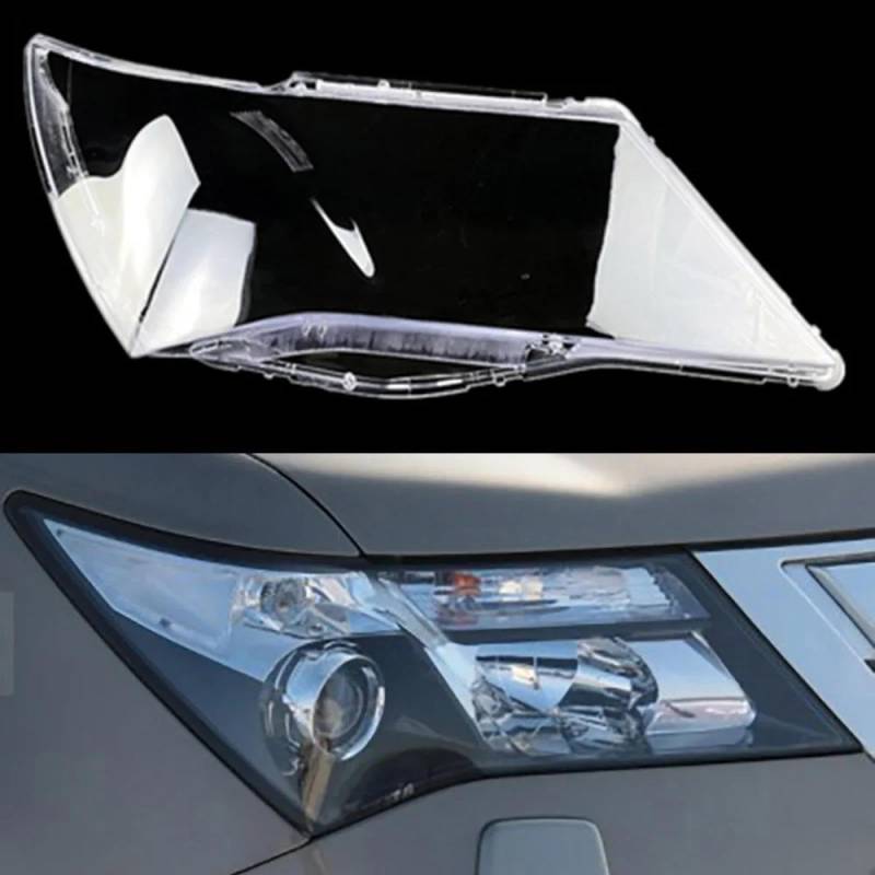 CHROX Für Hon=da Acura Mdx 2007~2013, Auto-Frontglas-Linsen-Scheinwerfer, transparenter Lampenschirm, Lampengehäuse Auto klare Linsen hülle Abdeckung von CHROX