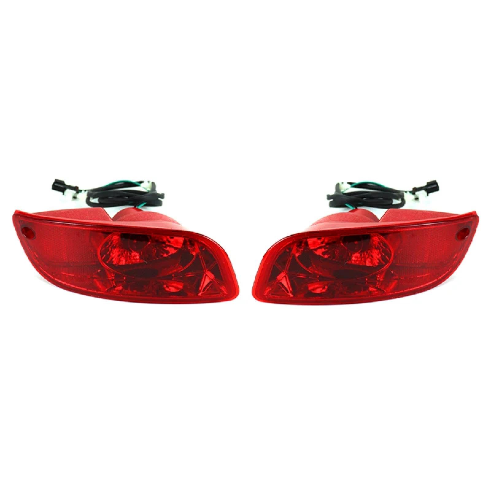 CHROX Für Hyundai Santa Fe (cm) 2007 2008 2009, Links rechts Auto-Heckstoßstange Reflektor Bremslichtlampe 92408-2b010 92409-2b010 Auto Heckstoßstangenleuchte von CHROX