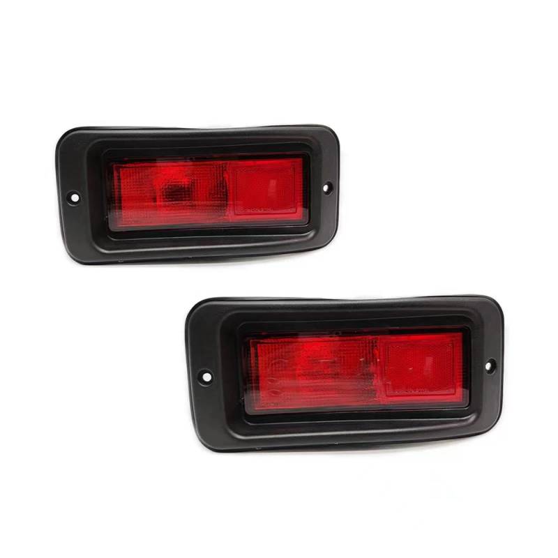 CHROX Für Mitsubishi Pajero Montero Sport 1999–2008, Auto-Rücklicht, Nebelscheinwerfer, Autozubehör, Reflektorlicht für die hintere Stoßstange Auto Heckstoßstangenleuchte von CHROX