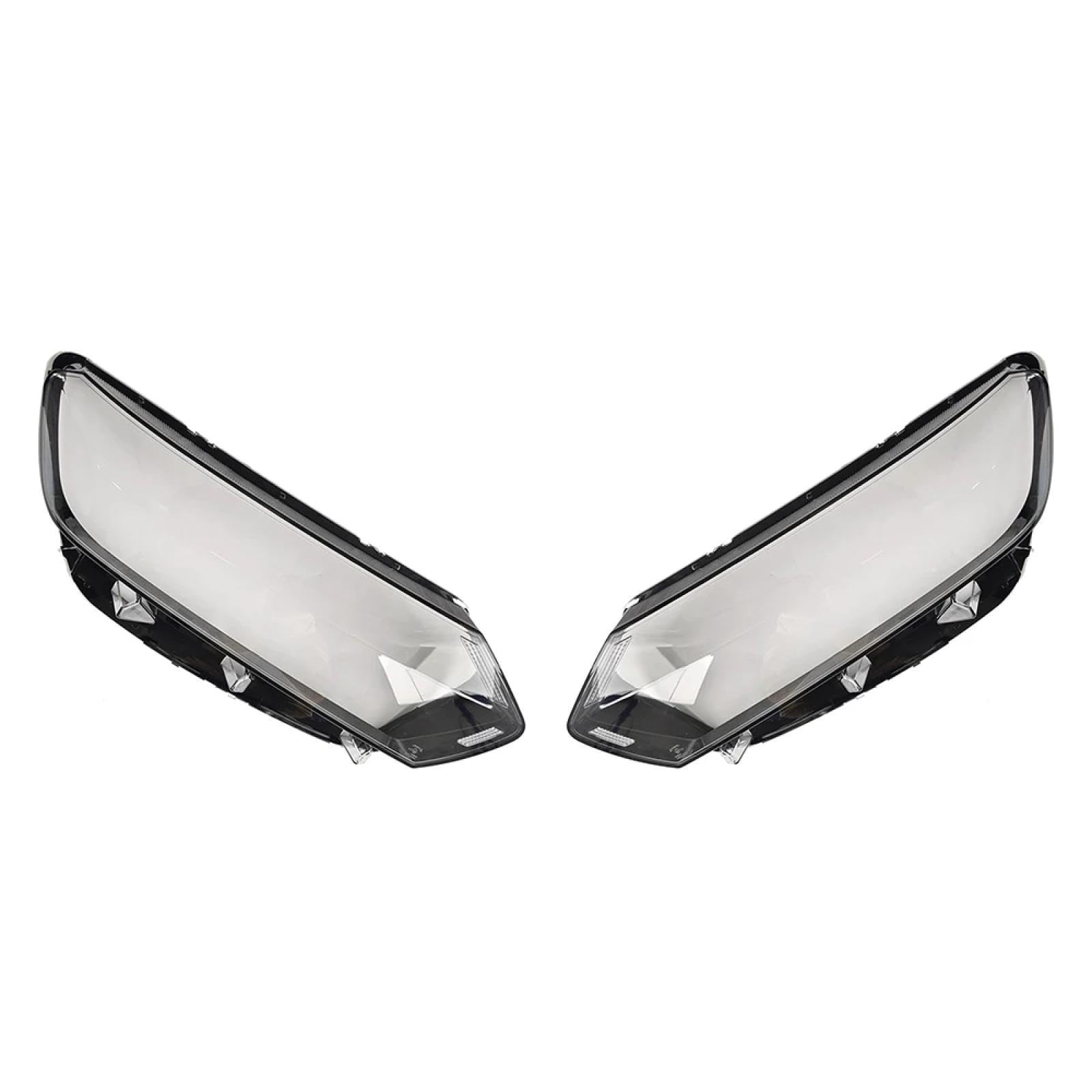 CHROX Für Renault Dacia Sandero 2021 2022 2023, Autolinsen-Licht-Lampen-Scheinwerferschale, transparente Lampenschirm-Scheinwerferabdeckung Auto klare Linsen hülle Abdeckung von CHROX