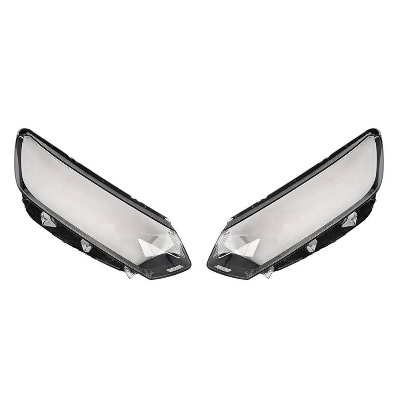 CHROX Für Renault Dacia Sandero 2021 2022 2023, Autolinsen-Licht-Lampen-Scheinwerferschale, transparente Lampenschirm-Scheinwerferabdeckung Auto klare Linsen hülle Abdeckung von CHROX