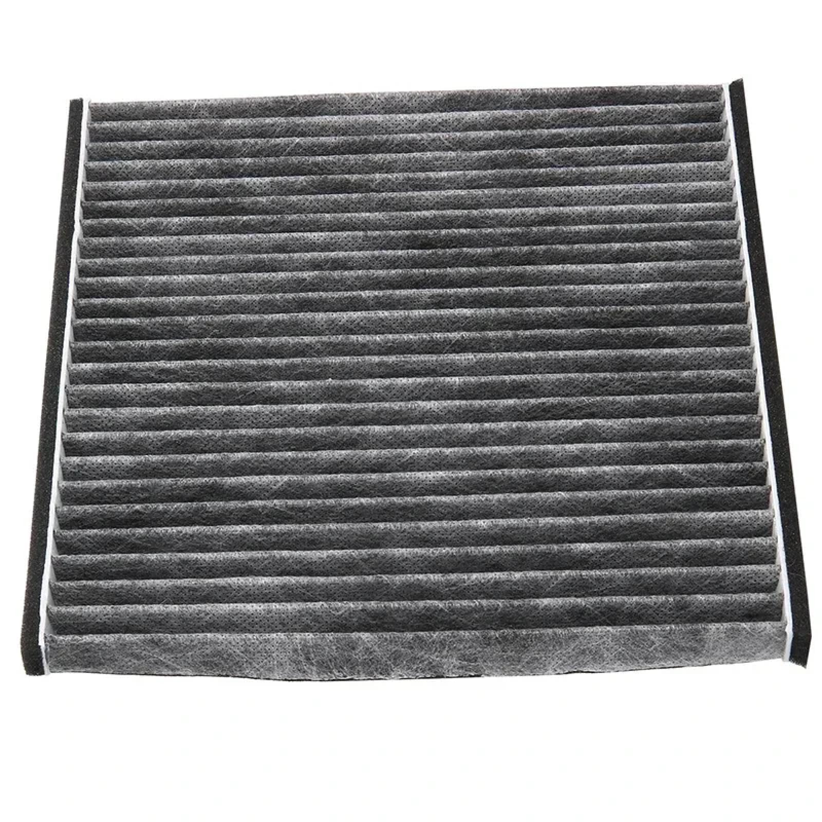 CHROX Für Toyota, Für Lexus, Filterelementgitter für Autoklimaanlage, Aktivkohle-Vliesstoff 87139-33010, 218 x 215 x 16 mm Innenraumluftfilter von CHROX