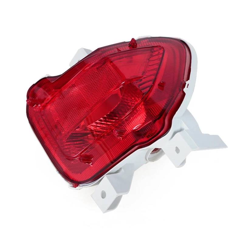 CHROX Für Toyota Rav4 2005–2012, Auto-Heckstoßstange, Rücklicht, Bremslicht, Reflektorlampenabdeckung Auto Heckstoßstangenleuchte von CHROX