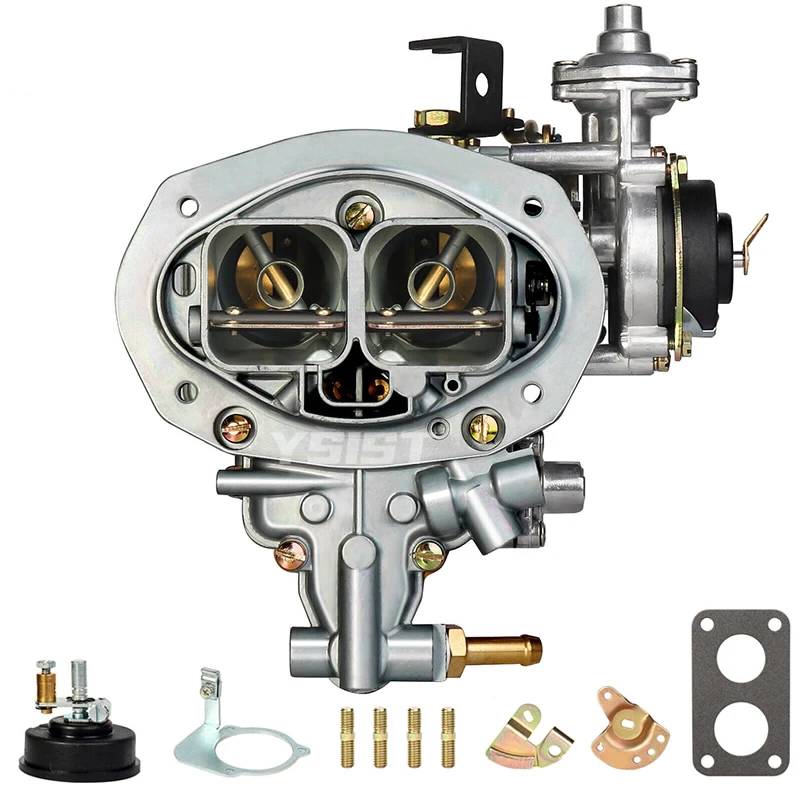 CHROX Für V=W Bettle Bug Vergaser Weber 32/36 Dfev, Für Mazda B2600 2,0l 2,6l Motoren, Für FIAT 124 131, Vergaser 2-Zylinder-Elektrochoke Motorvergaser von CHROX