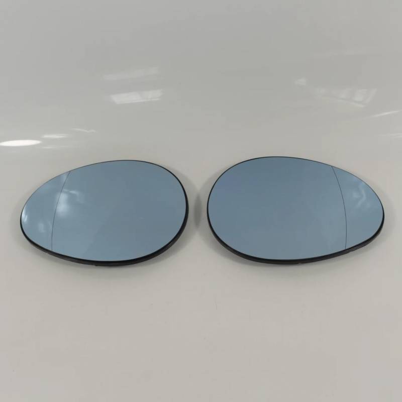 Blaue Farbe Weitwinkel Auto Außenspiegel Glas, für BMW Mini R55 R56 R57 R58 R59 R60 R61 beheizt von CHUANHU