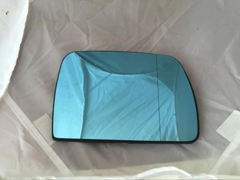 OEM Qualität Tür Außenspiegel Glas beheizt blau, für BMW X5 E53 1999-2006 von CHUANHU