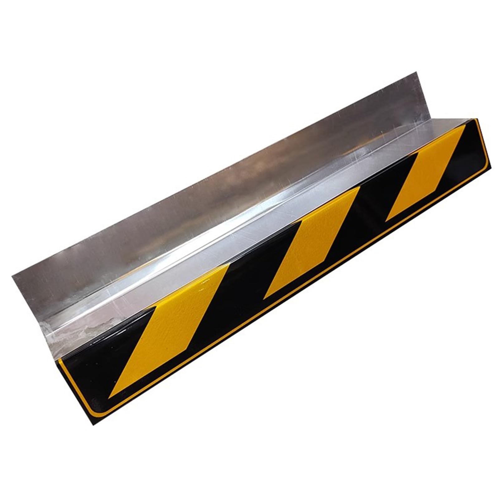 Reflektierender Eckenschutz, Wand-Eckschutz for Parkhäuser, Aluminium-Kantenschutzstreifen for Lager, reflektierende Werkstatt-Garagen-Wand-Eckschützer (Farbe: Gelb-80 cm, Größe: 3 Stück)(Yellow 80cm, von CHUDOU