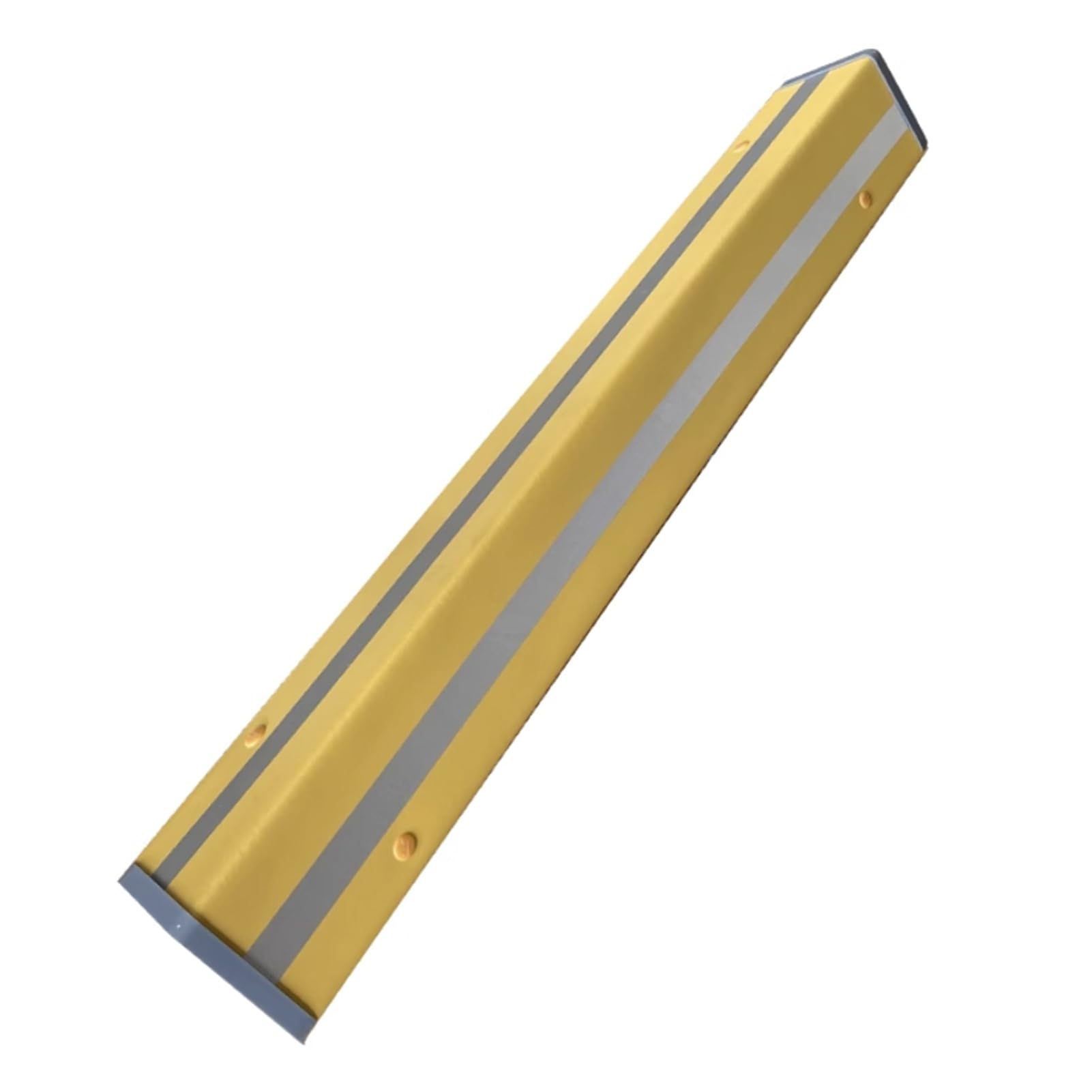 Reflektierender Eckenschutz, Wand-Eckschutz for Parkhäuser, L-förmige Gummisäule, reflektierender Eckenschutzstreifen, Schutz for Garagen im Erdgeschoss, Wand-Eckschutz, 1 cm dick (Farbe: Grau, Größe: von CHUDOU