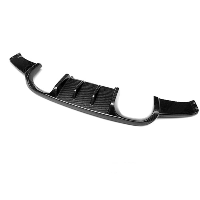 Kompatibel für BMW 3 Series E92 M3 E93 V Style 2005-2012, Auto-Heckspoiler, Stoßstangen-Diffusor, Lippensplitter-Abdeckung, Karosserie-Kit, Außenzubehör, Kohlefaser, E HM Rear Spoiler von CHYPAAK