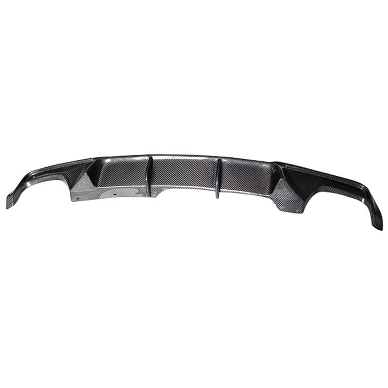 Kompatibel für BMW 5 Series F10 F18 M5 M-Tech 2010-2016, Auto-Heckspoiler, Stoßstangen-Diffusor, Lippensplitter-Abdeckung, Karosserie-Kit, Außenzubehör, Kohlefaser,A Real Carbon von CHYPAAK