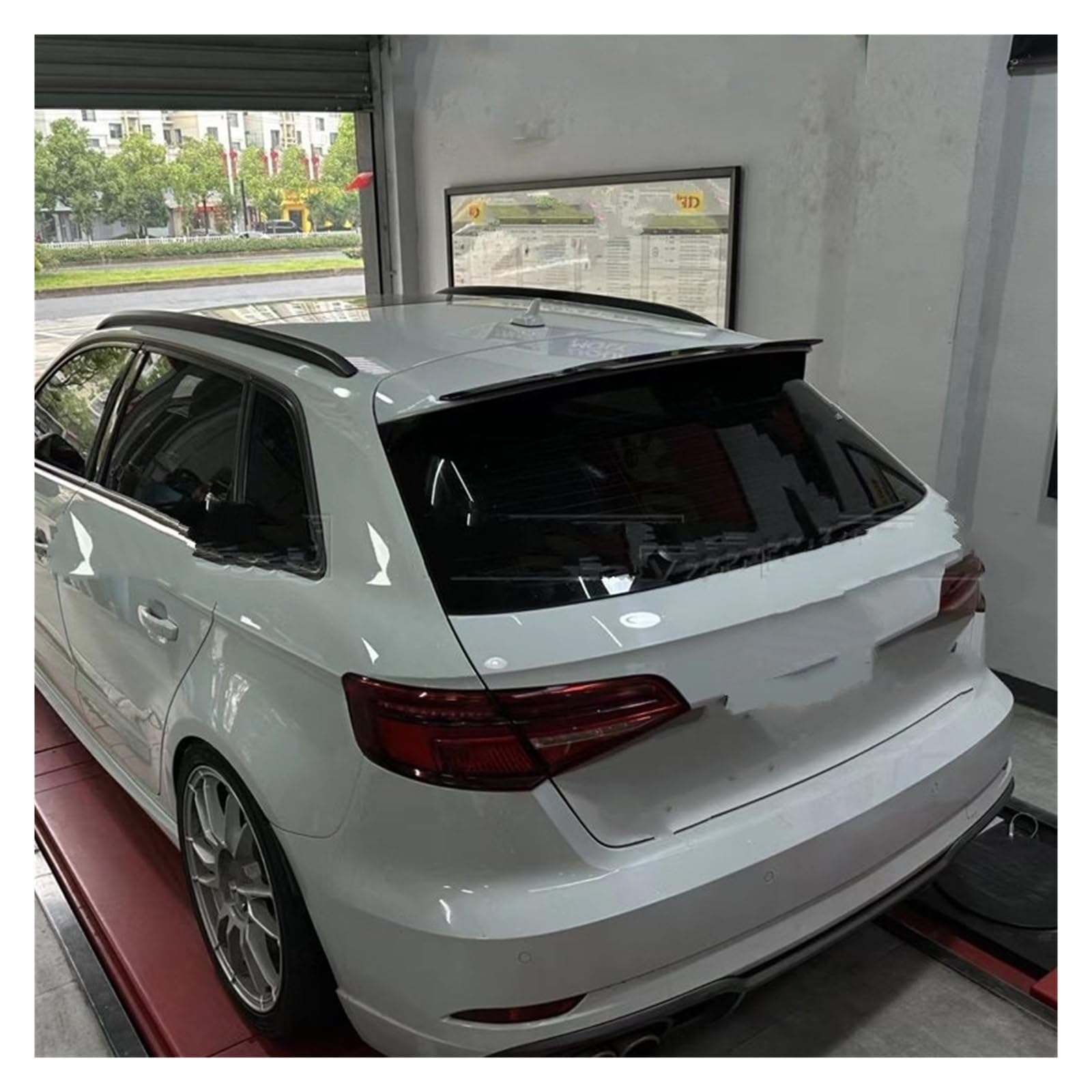 Auto Spoiler Für A3 Für S3 Fließheck 2014-2020 Auto Hinten Heckspoiler Flügel Lippe ABS Kunststoff Diffusor Spoiler von CIATRE