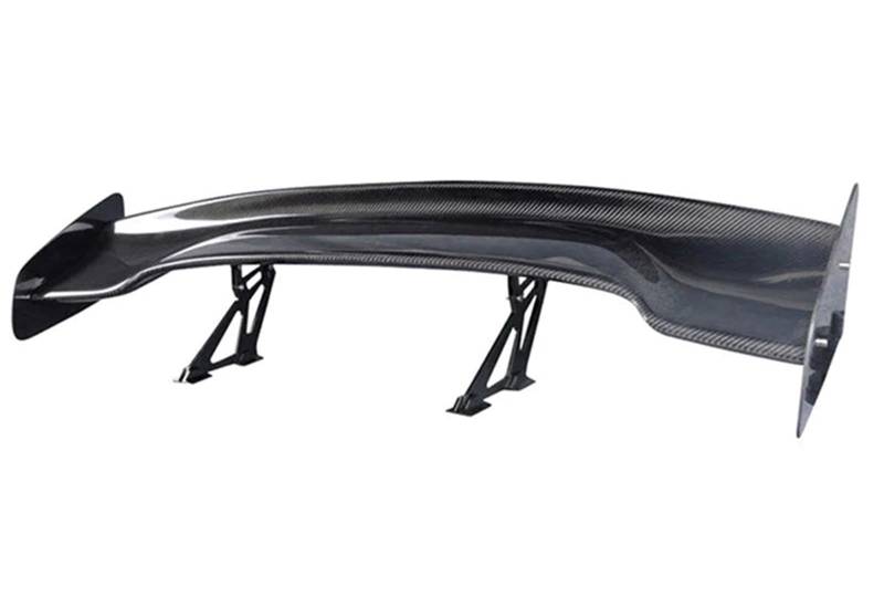 Auto Spoiler Universal Hinten Flügel Spoiler Für A3 Für A4 Für A5 Für A6 Für A7 Für A8 Für S5 Limousine Auto Styling Zubehör Diffusor Spoiler(Kohlenstoff-Look) von CIATRE