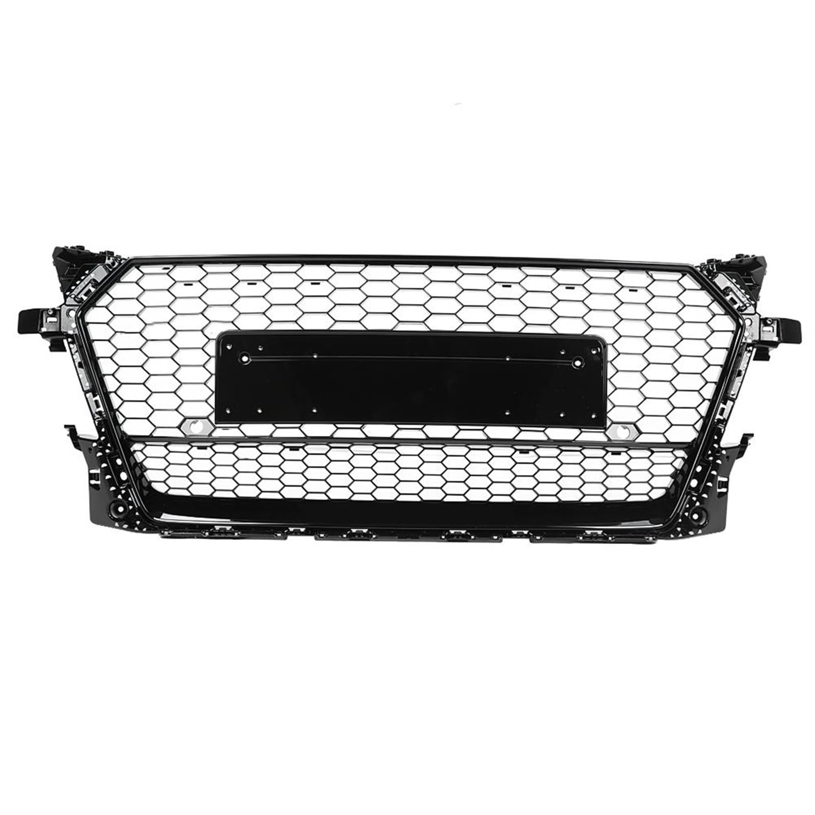 Autoteile KüHlergrill Vorne Sport Hex Mesh Honeycomb Hood Grill Schwarz Für TT/TTS 8S 2015-2018 Gitter von CIATRE