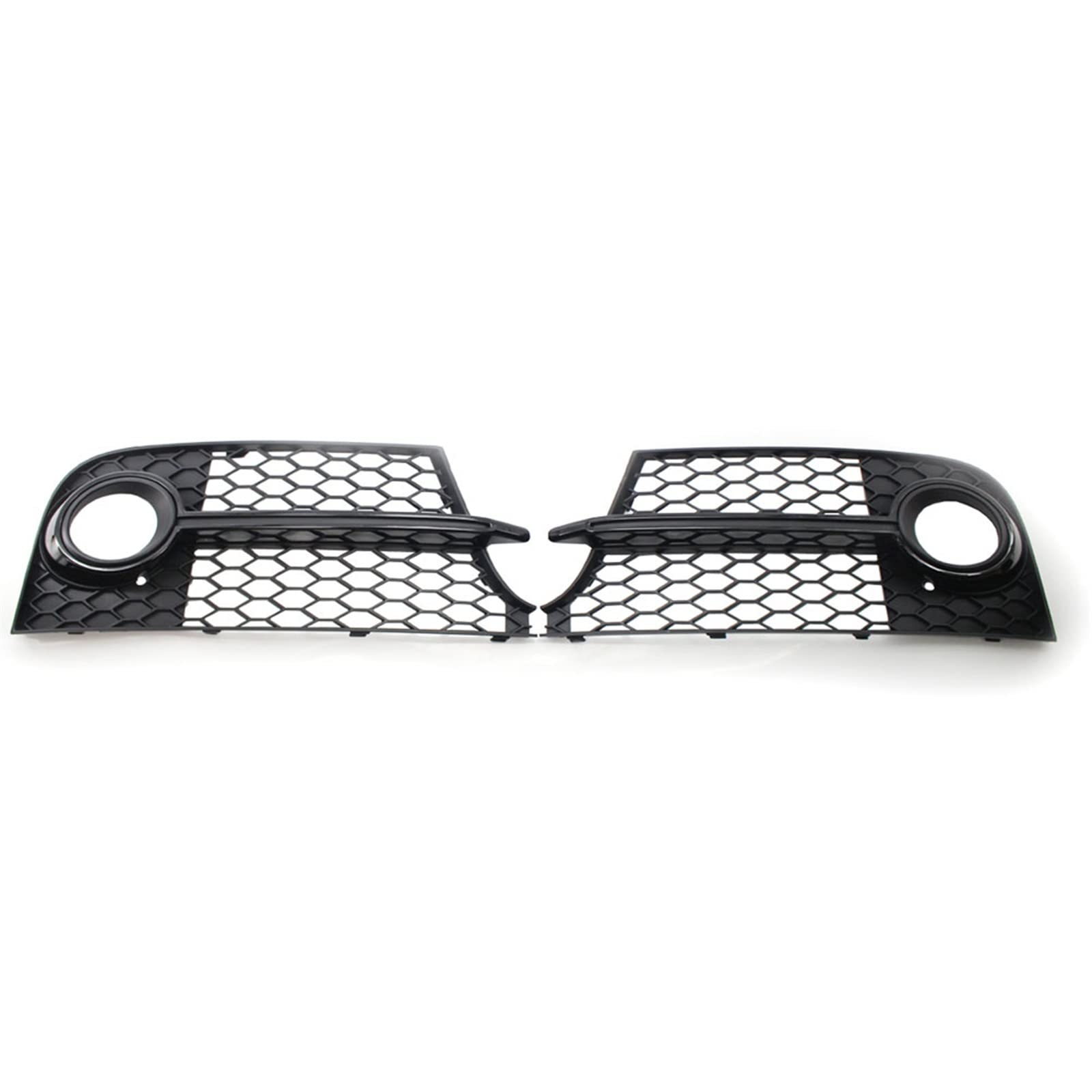 Autoteile KüHlergrill Waben-Auto-Nebelscheinwerfer-Kühlergrill-Abdeckung Für TT MK2 S-Line TTS 2011–2014 Gitter(Bright Black) von CIATRE