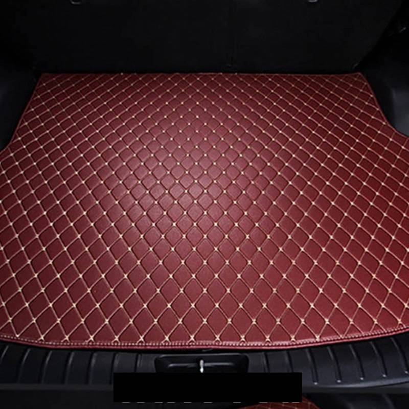 wasserdichte Kofferraumwanne Kofferraummatte Für A7 2012-2018 Cargo Liner Teppich Innenausstattung Abdeckung Staubdicht Matte(WEINROT) von CIATRE