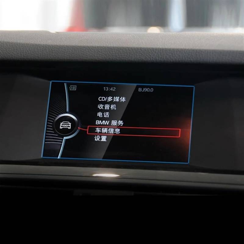 CIJFRNAKL Auto-Navigationsfilm Für 5 Series F07 F10 F11 F18 2010–2016, Gehärtetes Glas, Auto-GPS-Navigation, Displayschutzfolie, LCD-Display-Zubehör(1) von CIJFRNAKL