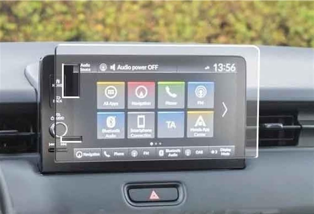 CIJFRNAKL Auto-Navigationsfilm Für HR-V 2022 Auto GPS Navigation Gehärtetes Glas Screen Protector Film Auto Innen Film Armaturen von CIJFRNAKL