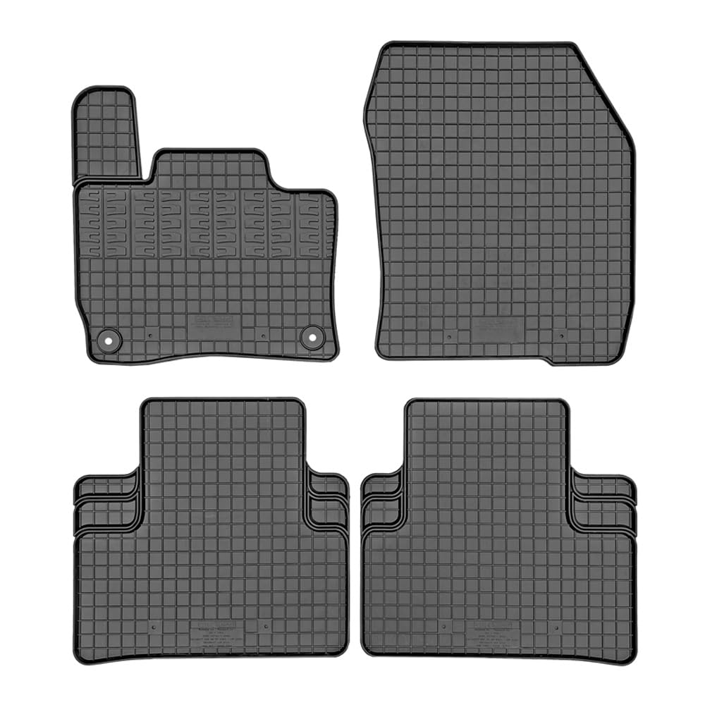 CIKCar Satz Gummimatten kompatibel mit Opel Astra-e (L) 2024- (4-teilig + Montagesystem) von CIKCar