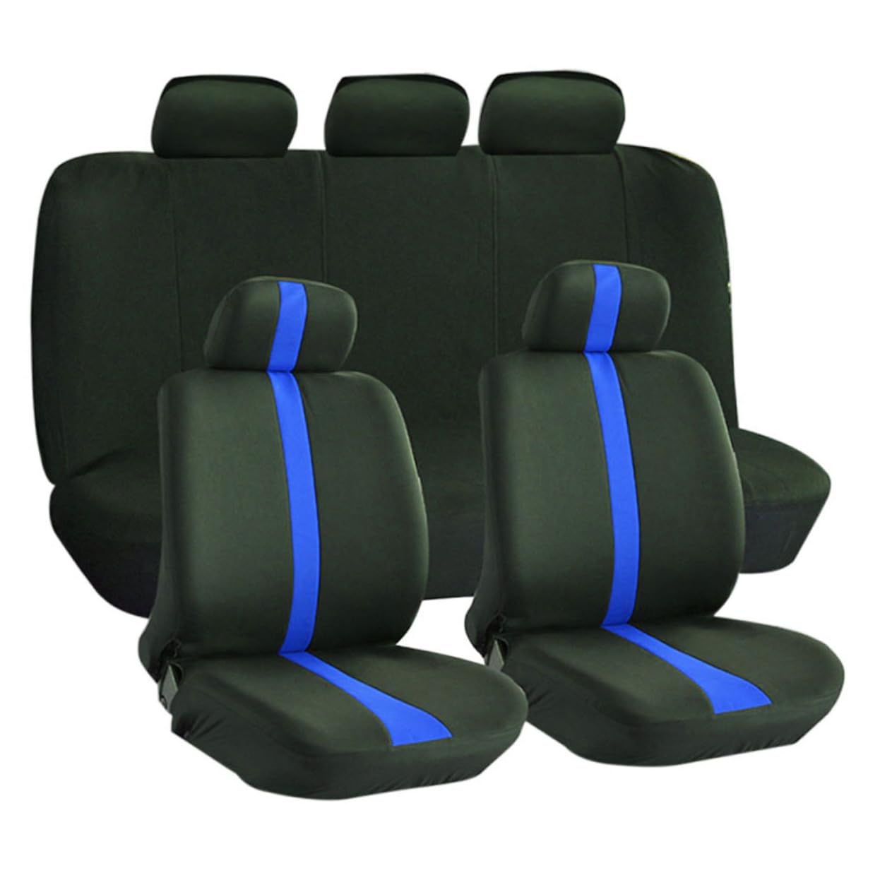 CIMAXIC Autositzbezug autositz schutzunterlage schonbezüge für autositze Autositzschoner Auto sitzbezug sitzüberzüge Auto autositzbezüge Styling-Dekoration für den Autoinnenraum Blue von CIMAXIC