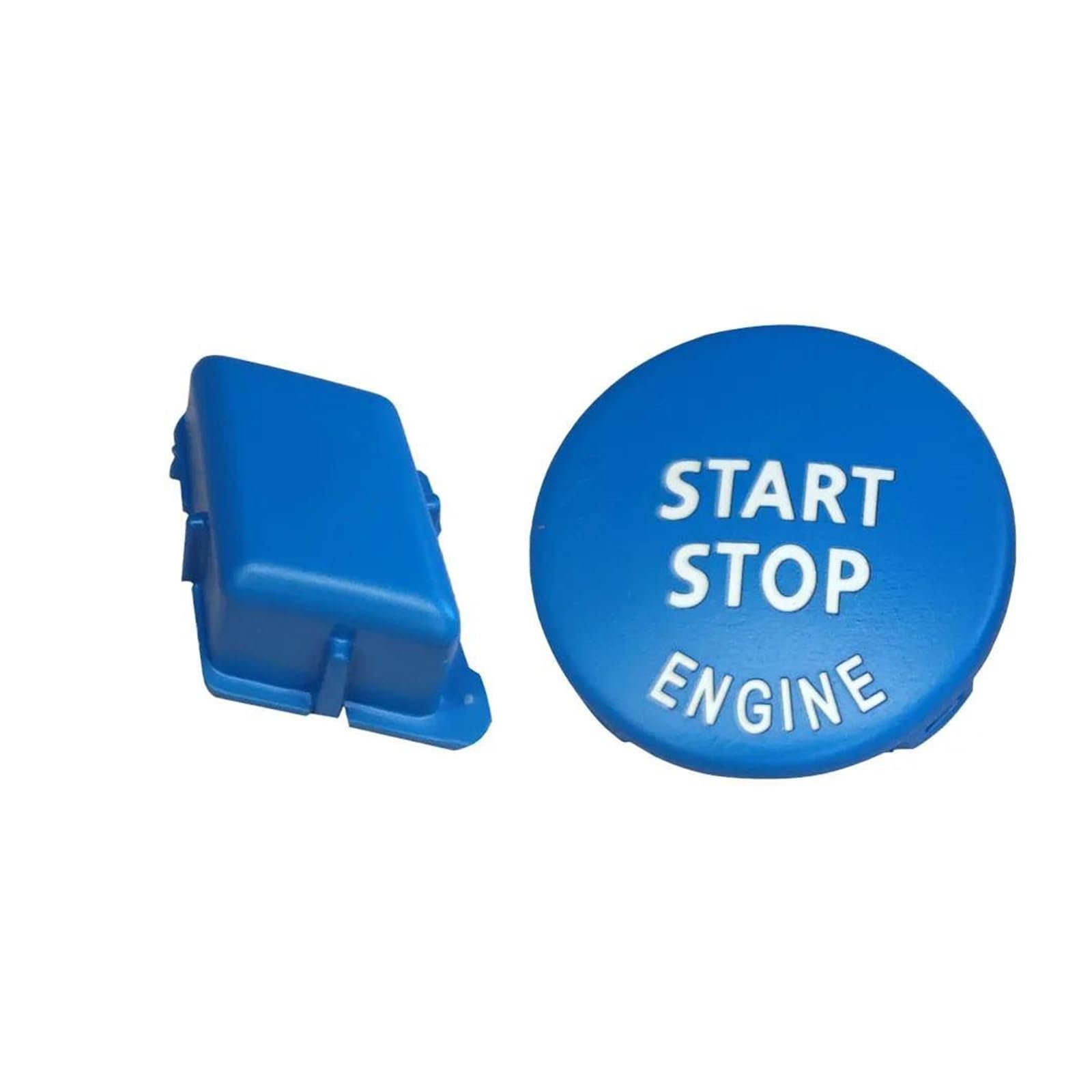 Auto Für B&MW E90 E92 E93 M3 E81 E82 E87 E88 X1 E84 2008-2015 Lenkrad Start Stopp Motorschalter Zubehör(BLAU,1er-Serie 2006–2011) von CIMIUS