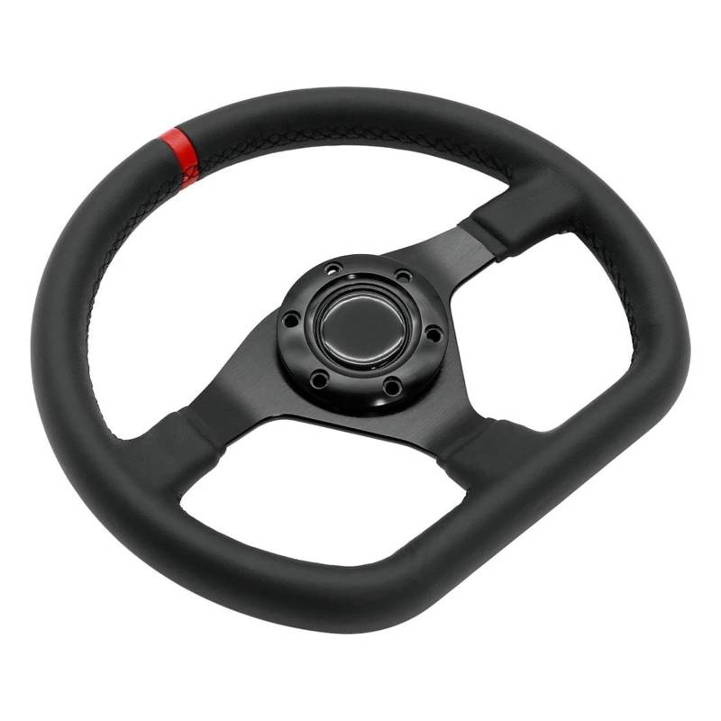 Auto Für Lenkrad Mit 6 Schrauben 70 Mm PCD 320 Mm Rennsport Lenkrad D Style Lenkrad Zubehör von CIMIUS