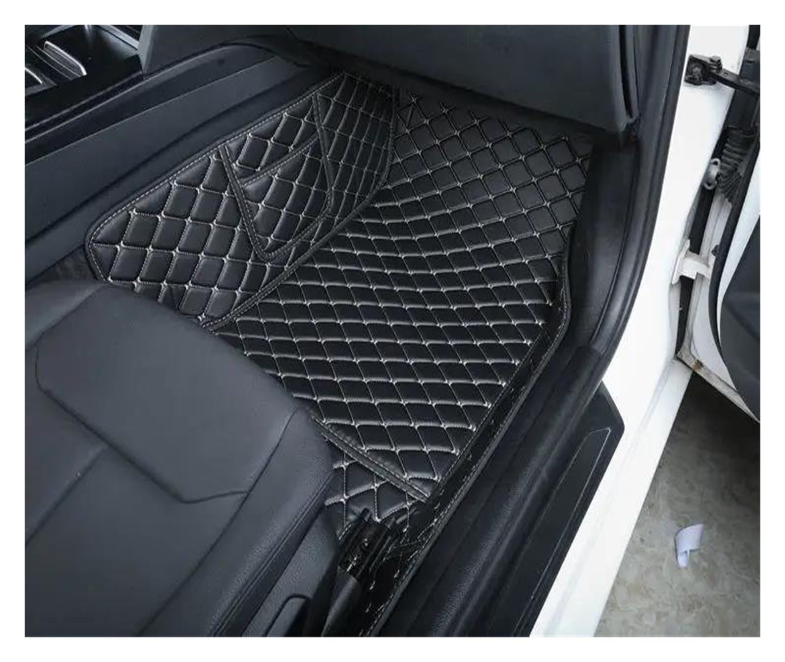 Auto-Fußmatten Auto Fußmatten Mit Voller Abdeckung Für F&ord Für Ranger 2010 2011 2012 2013 2014 Auto Fußmatten Automatten(1 Stück-8) von CIMIUS